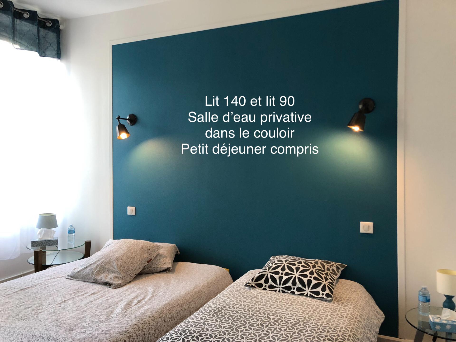 Chambre bleue